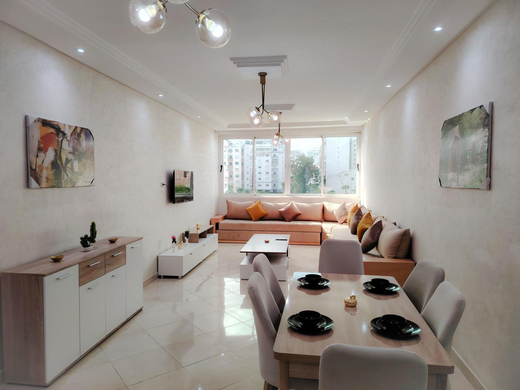 Nouveau Appartement Prestige Avec Vue Paronamique Tanger Exterior foto
